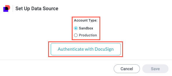 docusign_set_up_data_source_account_type.png